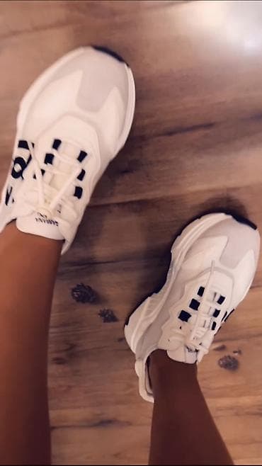 кеды dodo: Кроссовки женские, белые, трендовый массивный силуэт. - Верх: плотный — 4