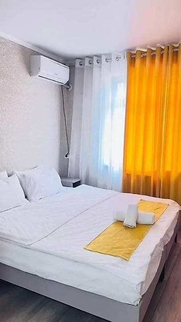 hostel osh: 1 комната, Душевая кабина, Постельное белье, Кондиционер — 4