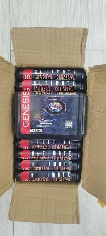 х box: Продаю новые картриджи Мортал Комбат 3 Ултимейт, Mortal Kombat 3 — 1
