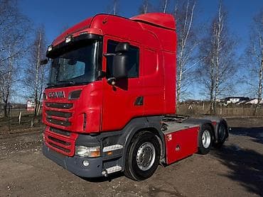 машина грузовая: Тягач, Scania, Тентованный — 2