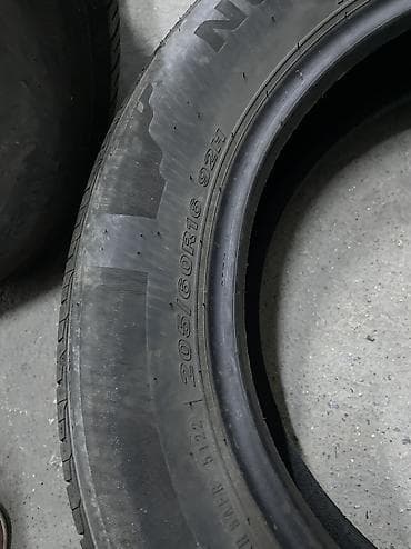 дт дача: Шины 205 / 60 / R 16, Лето, Б/у, Комплект, Легковые, Корея, Kumho — 2