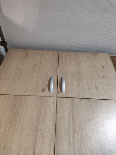 шкаф польский: Шифоньер, Б/у, Угловой, цвет - Бежевый, ЛДСП — 4