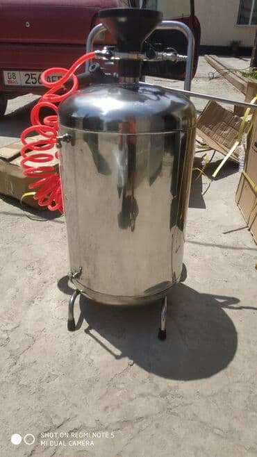 Пеногенератор 50 литров Из нержавеющей стали Шланг гелевый