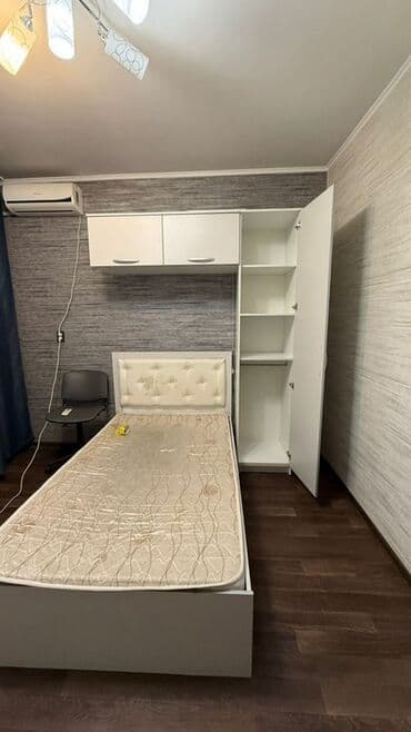 белая мебель в спальне: Уктоочу бөлмө гарнитуру, Жыгач, түсү - Ак — 5