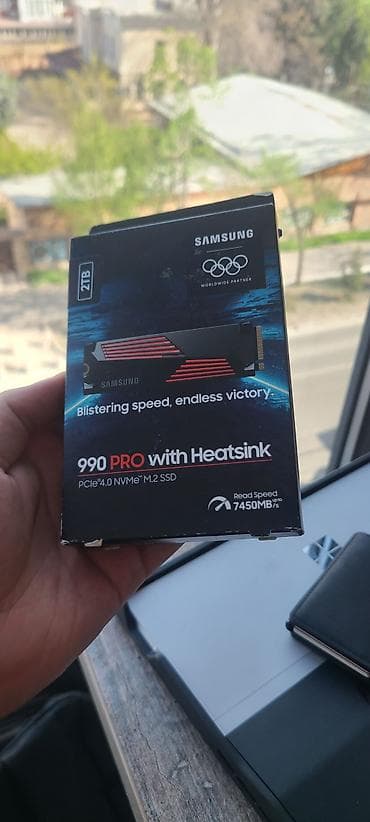 Накопитель, Б/у, Samsung, SSD, 2 ТБ, Для ПК