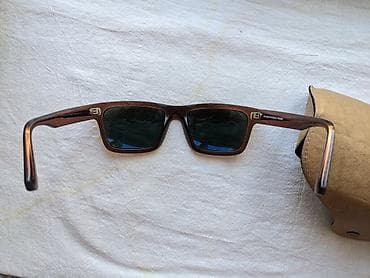 Аксессуары: Солнцезащитные очки очки, Ray-Ban, Унисекс, Прямоугольные, Линзы антибликовые, Линзы поляризованные, Оригинал, Б/у — 9