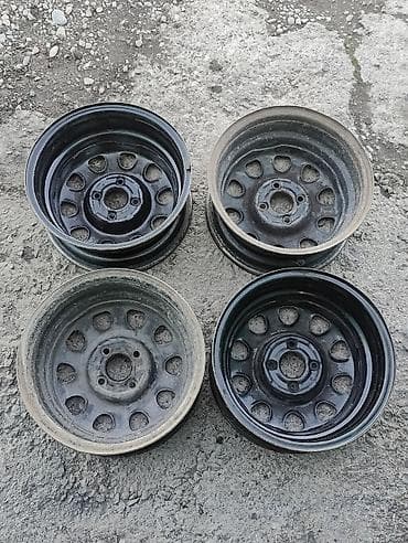 2 0 alt: Железные Диски R 14 Volkswagen, Комплект, отверстий - 4, Б/у — 2