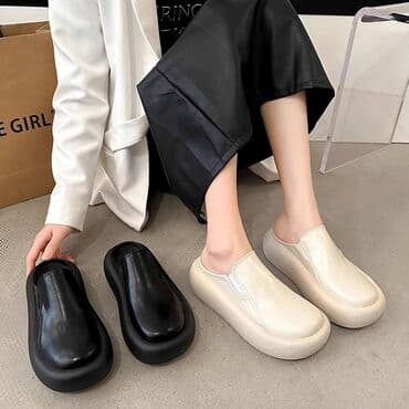 шлепка: Закрытые шлепки 36,37 размер — 3