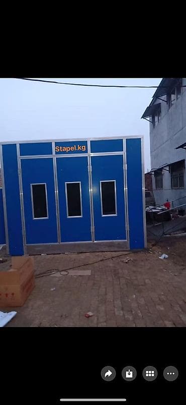 Автосервисное оборудование: Покрасочная камера для автомобилей 730000 без установки - Просторная — 2