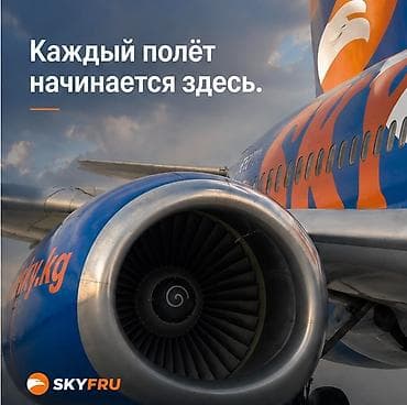 Туристические услуги: Авиабилеты SKYFRU: новый маршрут Бишкек — Москва с 5 августа по 3 5 — 4