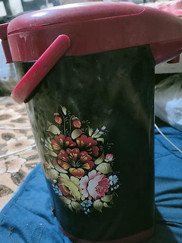 Термос‑автопоилка (термопот) с ручным насосом - Тип: термос с помпой