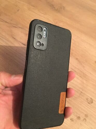 телфон б у: Redmi, Redmi Note 10, Б/у, 128 ГБ, цвет - Черный, 2 SIM — 4