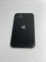 нерабочий монитор: IPhone 11, Б/у, 128 ГБ, Черный, Зарядное устройство, Защитное стекло, Чехол, 81 % — 1