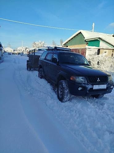 man tgx: Mitsubishi Pajero Sport: 2002 г., 3 л, Автомат, Газ, Внедорожник — 7