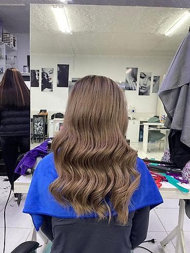 Услуга: долговременная укладка волос (крупные и мелкие волны) -