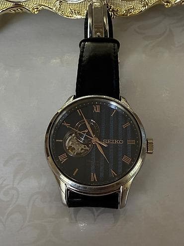 Жеке буюмдар: Классикалык сааттар саат, Seiko, Аллой, Жапония, Асыл нуска, Эркектердики, Колдонулган — 2