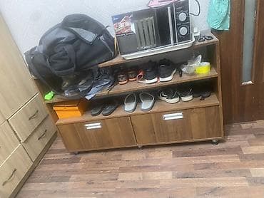 кухон уголок: Гарнитур для прихожей, Вешалка, ДСП, цвет - Коричневый — 2