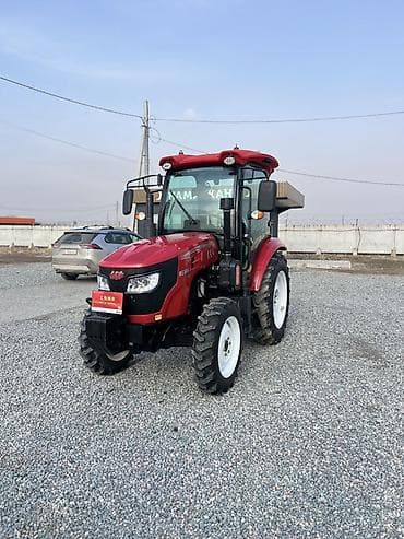 косилка мото: Колесный трактор с кабиной, красный, полноприводный (4×4). Основные — 2