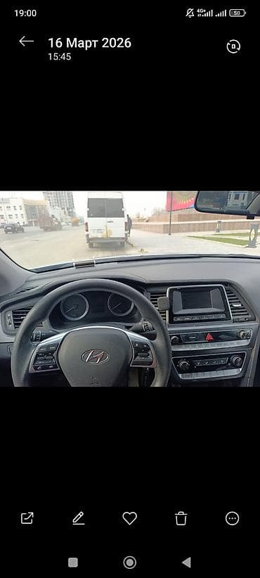 geely okavango: Hyundai Sonata: 2018 г., 2 л, Автомат, Газ, Седан — 1