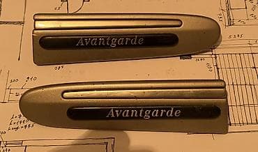 бантик авто: Накладки-эмблемы Avantgarde для автомобилей Mercedes-Benz. - Комплект — 1
