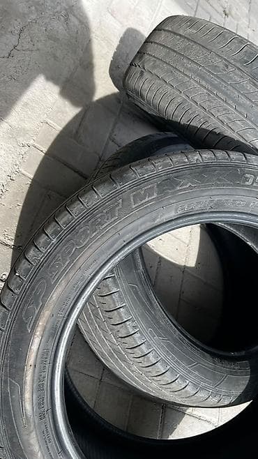 20: Шины 235 / 55 / R 20, Лето, Б/у, Комплект, Внедорожные (АТ/МТ), Dunlop — 4