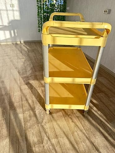 на колёсах: Тележка-органайзер на колесах, Пластик — 3