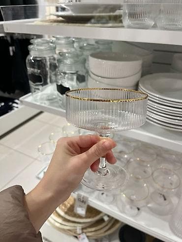 свадебные бокалы: Бокалы на ножке для коктейлей/шампанского - Тип: коктейльные бокалы — 2