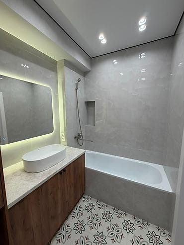 борсан жк космос: 2 комнаты, 65 м², Джал мкр (в т.ч. Верхний, Нижний, Средний) Элитка, 10 этаж, Евроремонт — 6