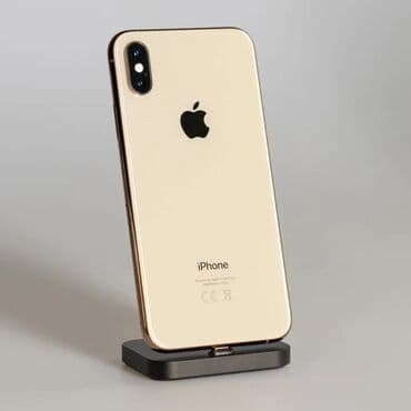 айфон 7 бу бишкек: IPhone Xs Max, Колдонулган, 64 ГБ, Алтын, Куту, Заряддоочу түзүлүш, Каптама, 81 % — 1