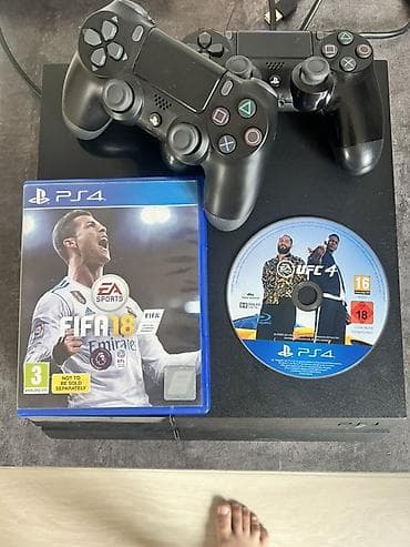 Продаю ps 4 fat 500gb Работает хорошо,недавно делали очистку Два