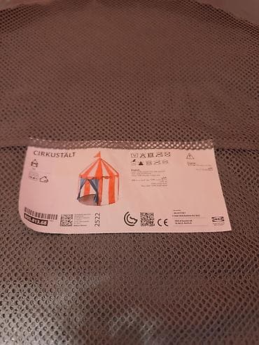 домик переносной: Детская игровая палатка-домик IKEA Cirkustält Район Ахунбаева / — 4