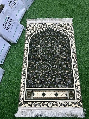 намазник штапель: Жайнамаз, Подарочный, цвет - Зеленый — 1