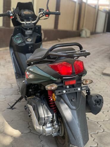 электро мотороллер с кузовом бишкек: Тип скутера 50 куб. см, Бензин, Б/у — 2