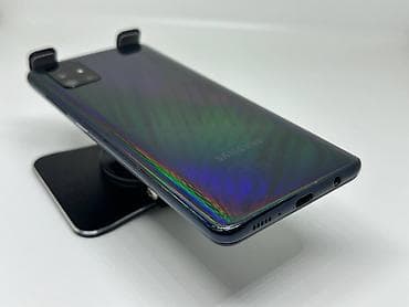 Техника и электроника: Samsung Galaxy A51, Б/у, 64 ГБ, цвет - Синий, 2 SIM — 4