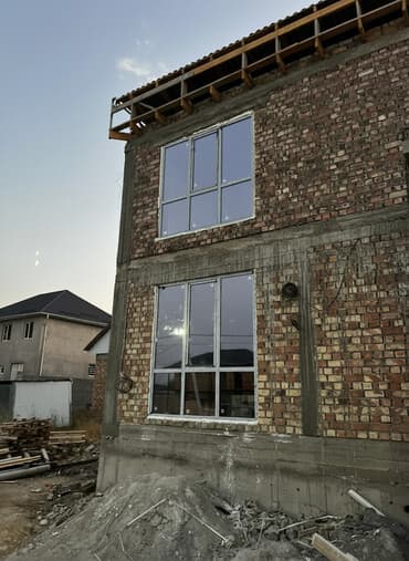 оборудование для окон: Алюминиевые окна/витражи для частного дома - Материал: алюминиевый — 1