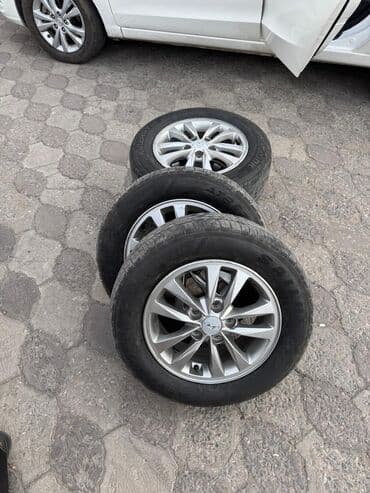 купить титановые диски на 13 бу на ваз: Колеса в сборе 195 / 65 / R 15, Лето, Б/у, Комплект, Легковые, Литые, отверстий - 5 — 4