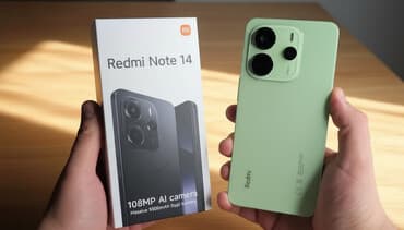военный телефон: Redmi, Redmi Note 14, Новый, 256 ГБ, цвет - Зеленый, 2 SIM — 2