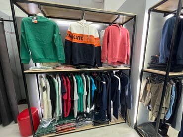 пристенное оборудование для магазина одежды: Кронштейн Для одежды, Материал: Металл, С подсветкой, Новый — 10