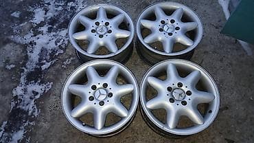 ремонт шина: Диски R 16 Комплект, отверстий - 5, Б/у — 5