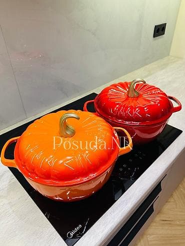эски кийим: 🎃 ЧУГУННЫЙ КАЗАН «ТЫКВА» — 7 Л 🔥 ПО АКЦИИ — ВСЕГО 4 990 СОМ! ✨ — 3