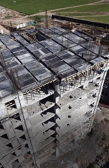 кыргызстан снять квартиру: 2 комнаты, 59 м², Элитка, 5 этаж, Готовая ПСО (под самоотделку) — 4