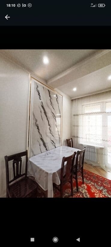 квартиры на долгий срок жибек жолу: 1 комната, Душевая кабина, Постельное белье, Кондиционер — 3