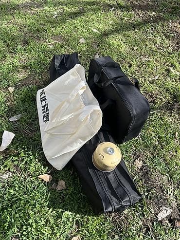 Инструменттер: Бүктөмө кошумча коюлган үстөл, Жаңы, Башка материал, түсү - Кара — 6