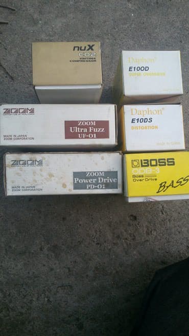 kamoer гитара отзывы: Гитарные примочки Dafon distortion 4000 Boss ODB3 bass 9500 Zoom B1- — 1