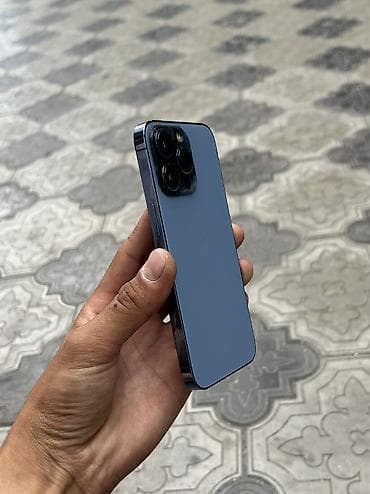 IPhone 13 Pro, Колдонулган, 128 ГБ, Blue Titanium, 100 % — 2