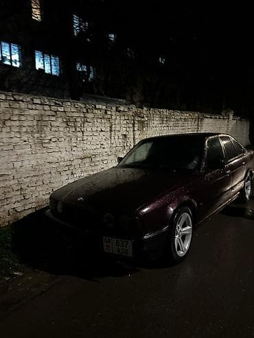 Унаа сатуу: BMW 5 series: 1993 г., 2.5 л, Кол менен иштөөчү, Бензин, Седан — 6