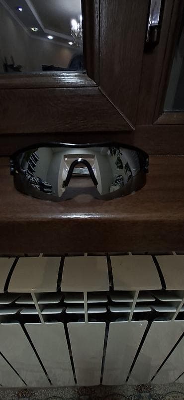 Спортивные очки с цельной зеркальной линзой - Тип: одноцелевая