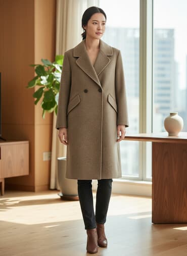 одежда для беременных недорого: Пальто, Халат, Зима, Длинная модель, Двубортная модель, M — 3