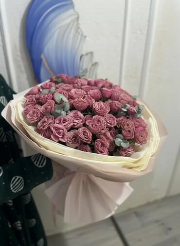 сам мойка аппарат цена бишкек: Пышный букет из розовых кустовых роз с эвкалиптом. - Состав: крупные — 1