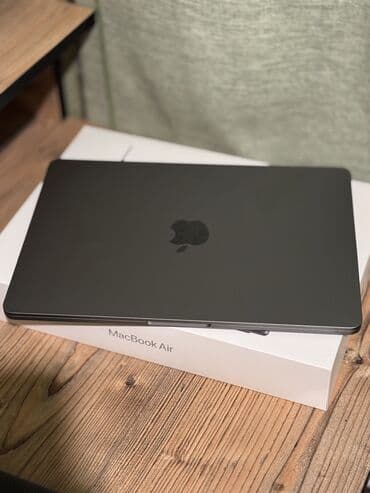 Ультрабук, Apple, 16 ГБ ОЗУ, Apple M2, 13.5 ", Б/у, Для работы, учебы, память SSD
